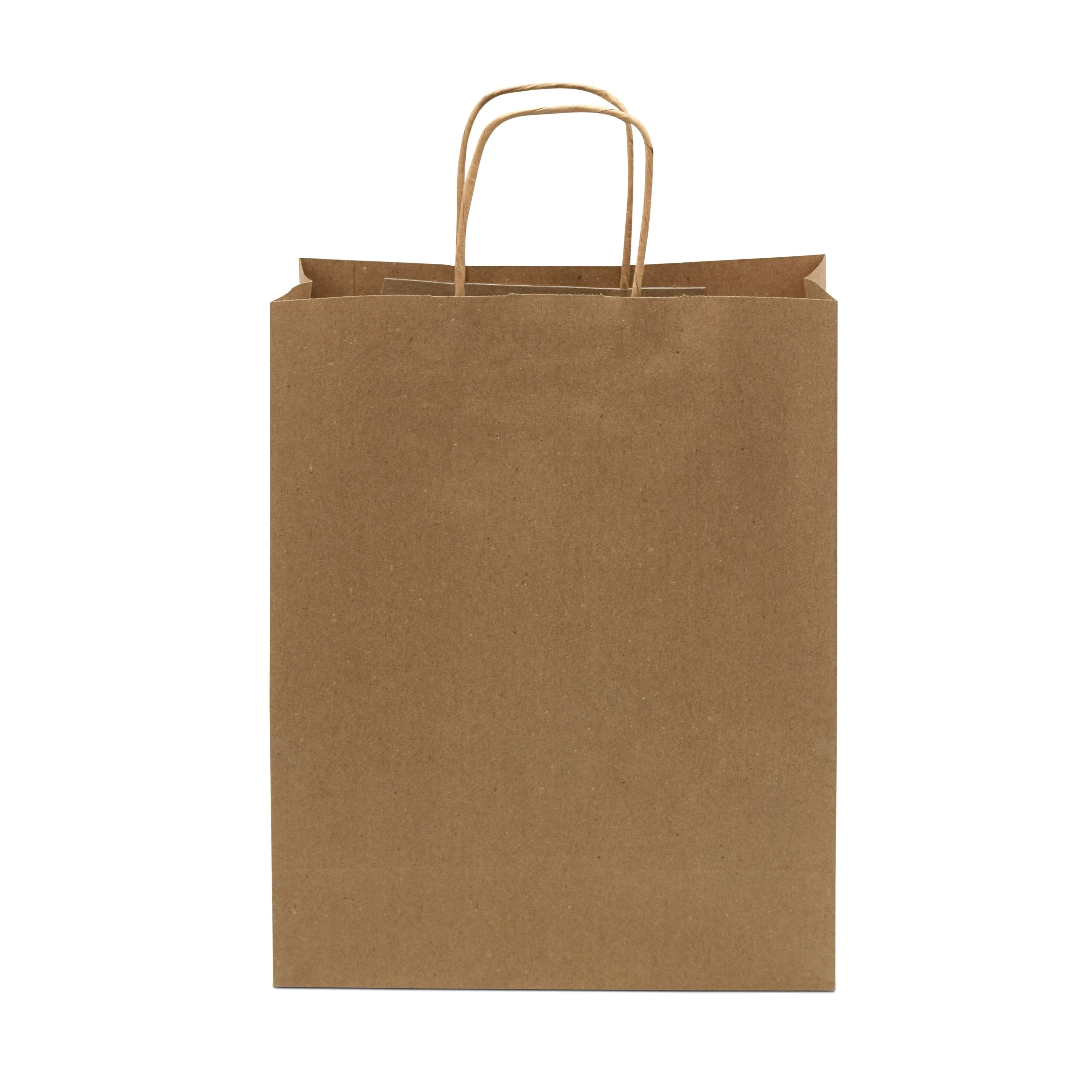 10x5x13 Medium Brown Paper Bags with Handles