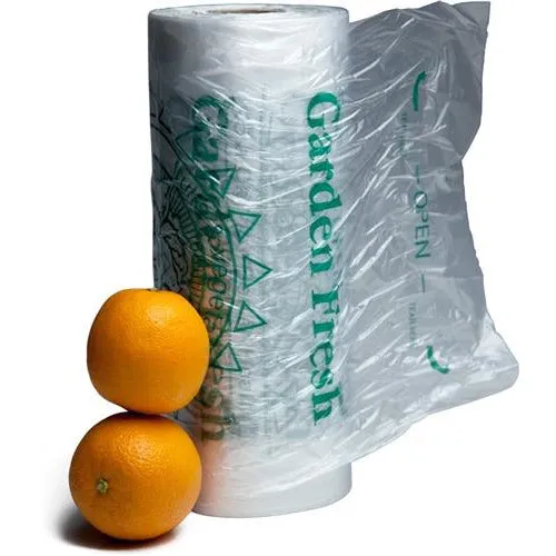 11" x 17" "5-a-Day" Produce Bags on Roll (HDPE)