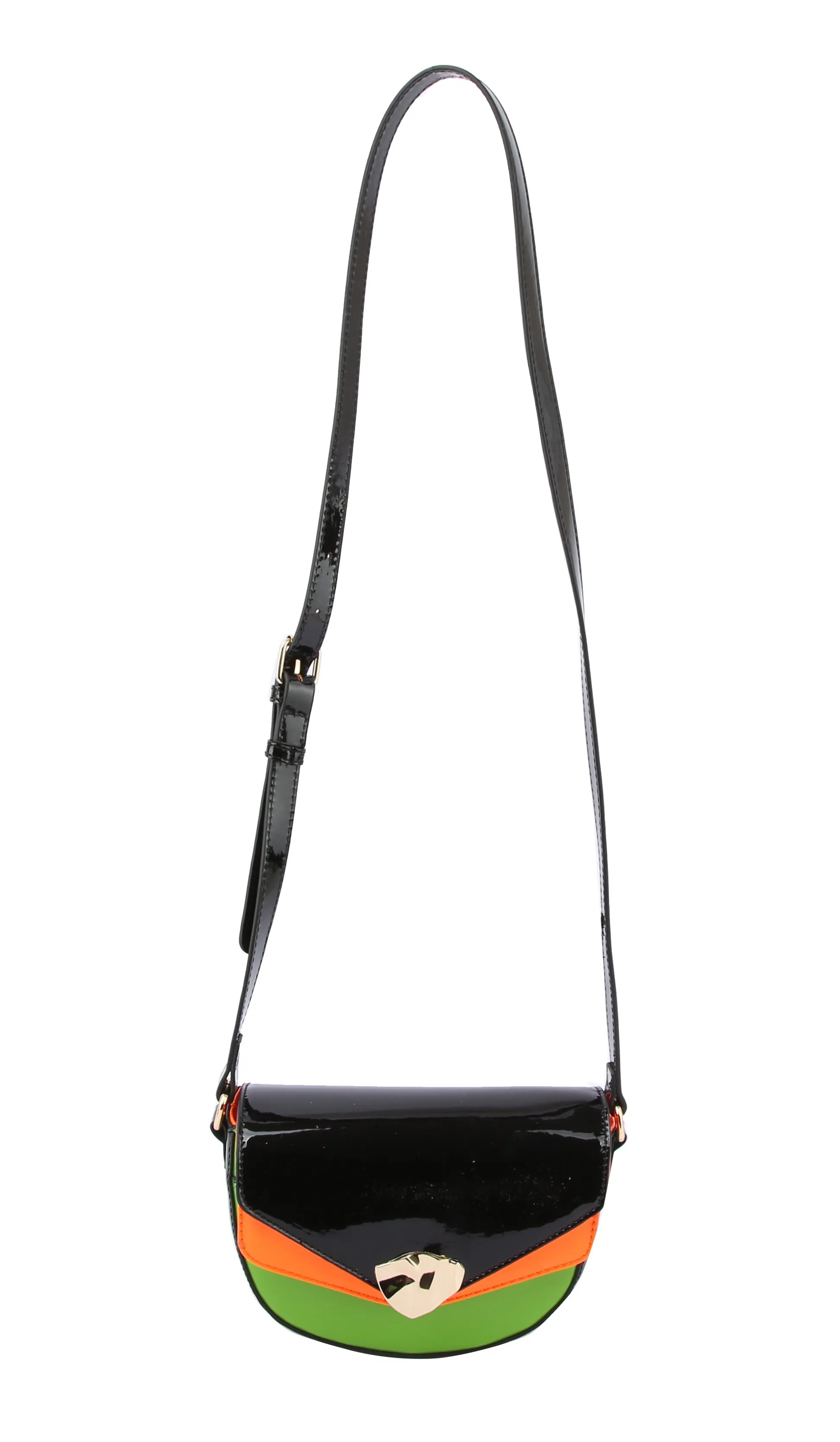 3 Tone Small Cute Crossbody Shoulder Bag Purse