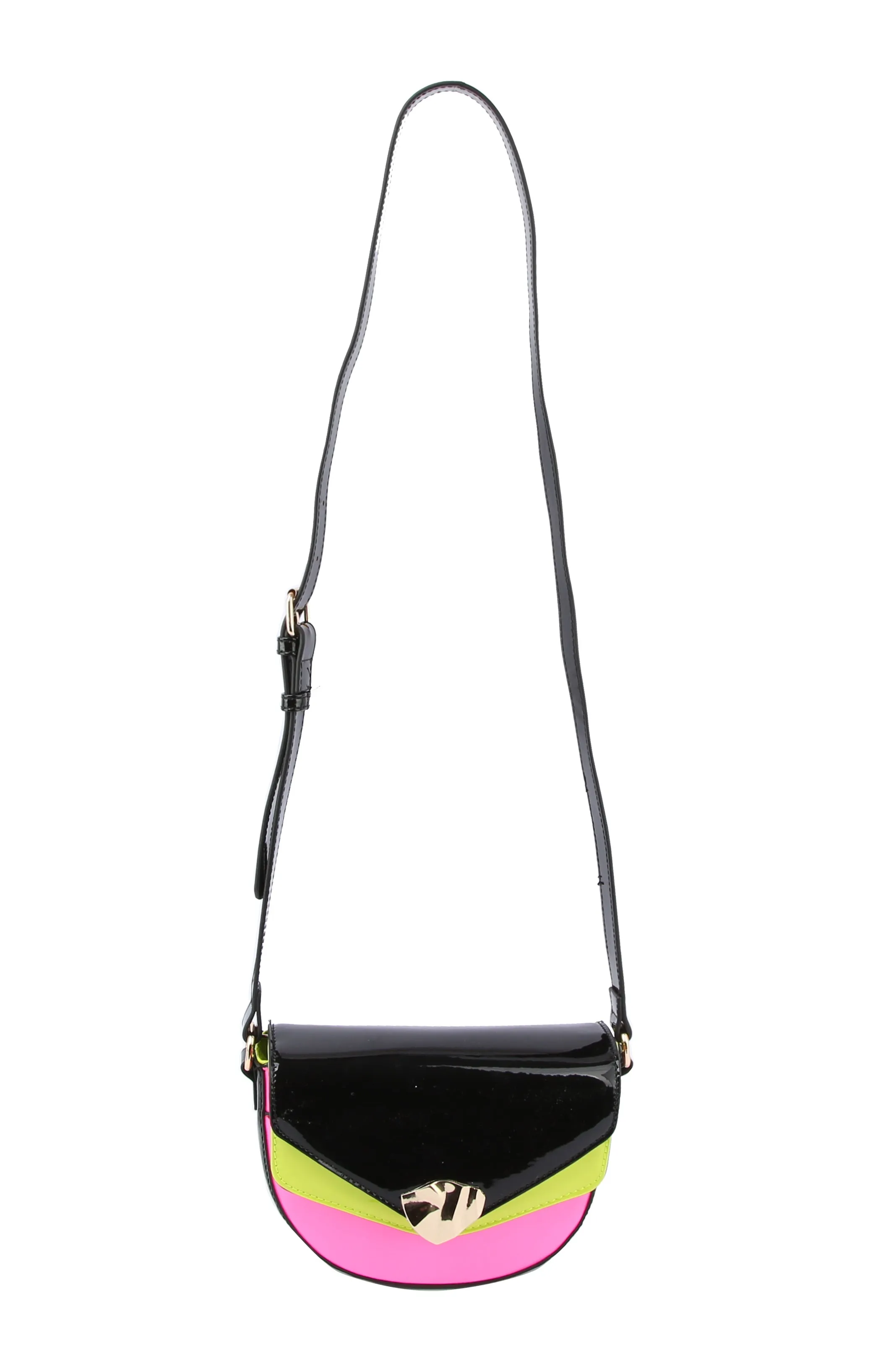 3 Tone Small Cute Crossbody Shoulder Bag Purse