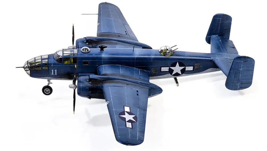 Academy 1/48 USMC PBJ-1D (B-25 Mitchell) 12334