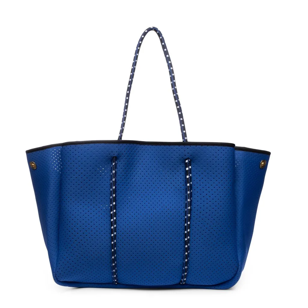 ANNABEL INGALL - Sporty Spice Neoprene Tote in Cobalt