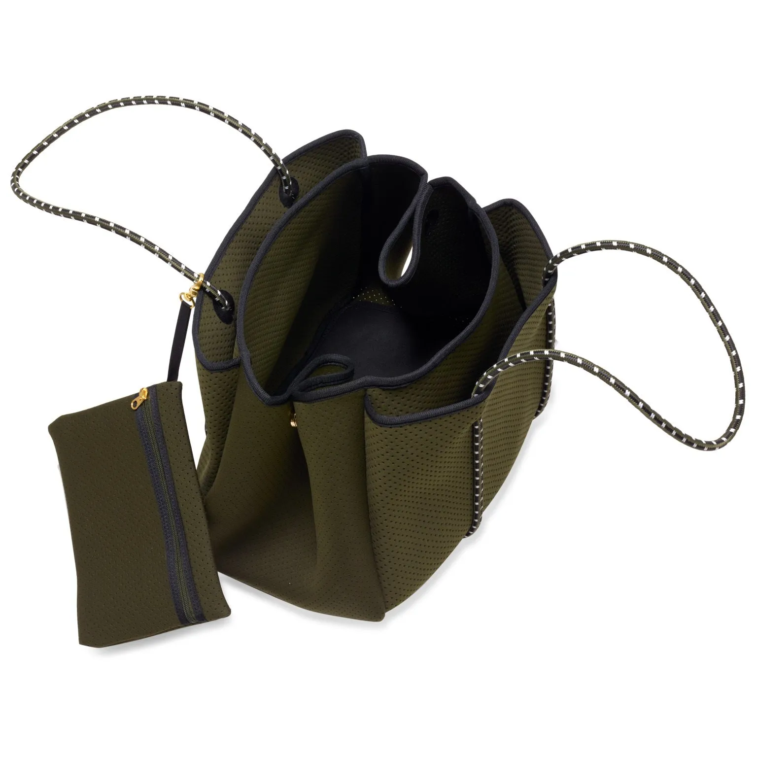 Annabel Ingall - Sporty Spice Neoprene Tote in Military