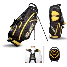 Army Black Knights Team Golf Fairway Lightweight 14-Way Top Golf Club Stand Bag