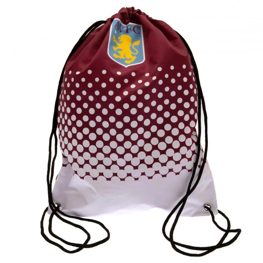 Aston Villa FC Crest Drawstring Bag