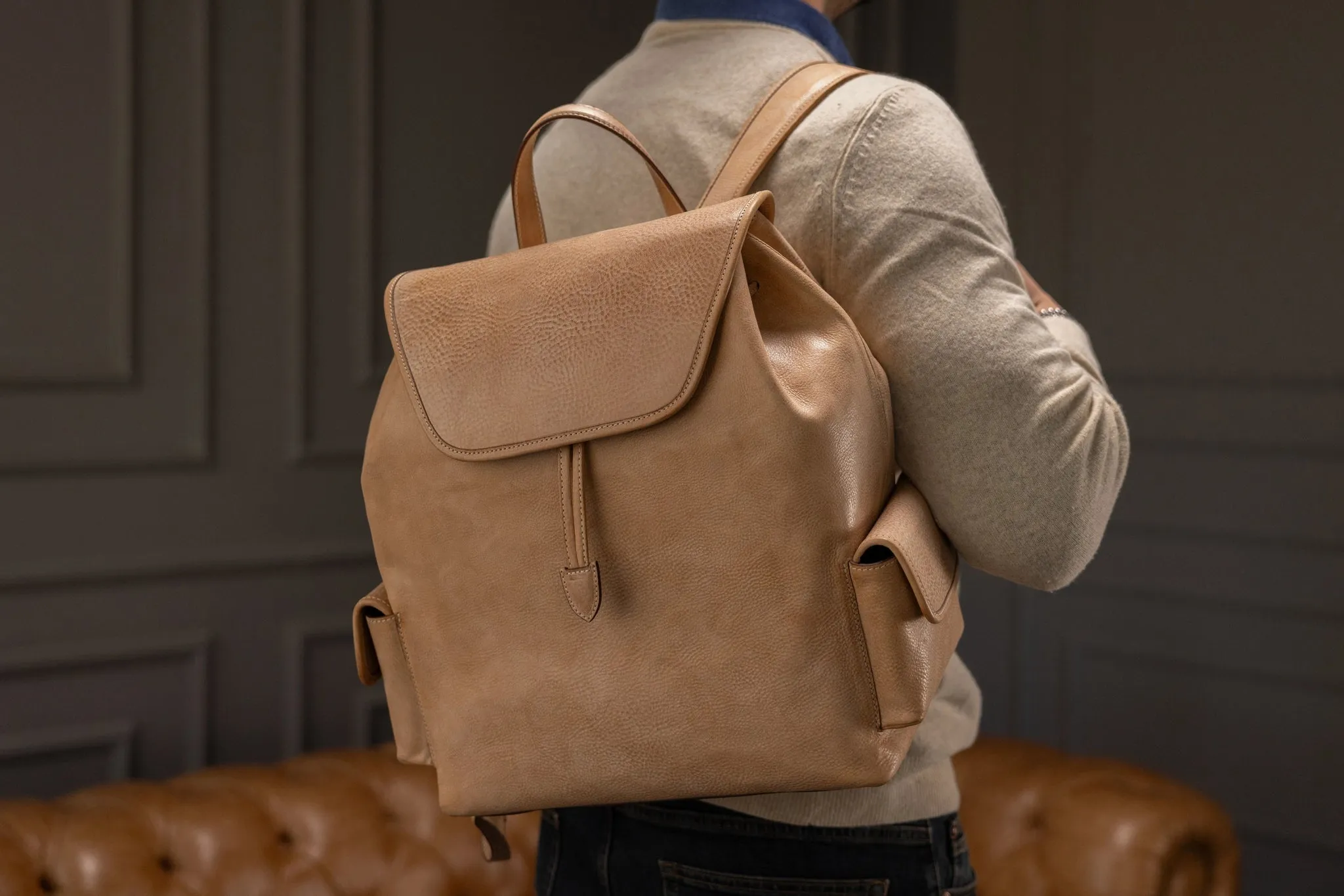 Backpack - Beige