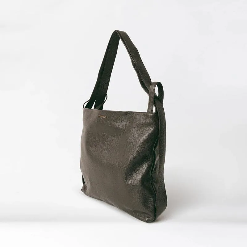 Bella 2-1 Convertible Backpack Tote | Dark Chocolate