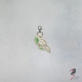 Bird Skull Keychain