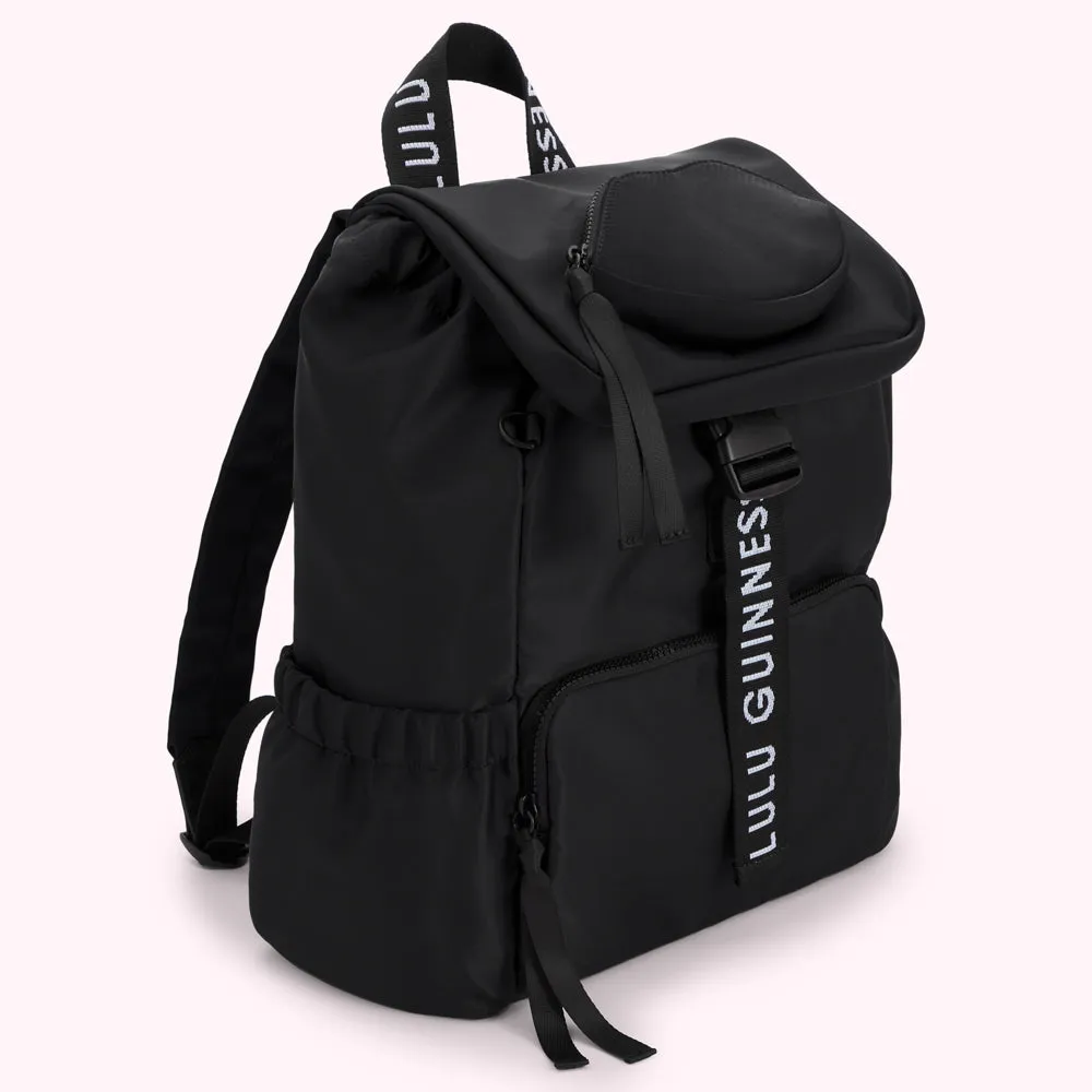 BLACK MILLIE BACKPACK