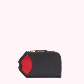 BLACK POP UP LIP LILIANA WALLET