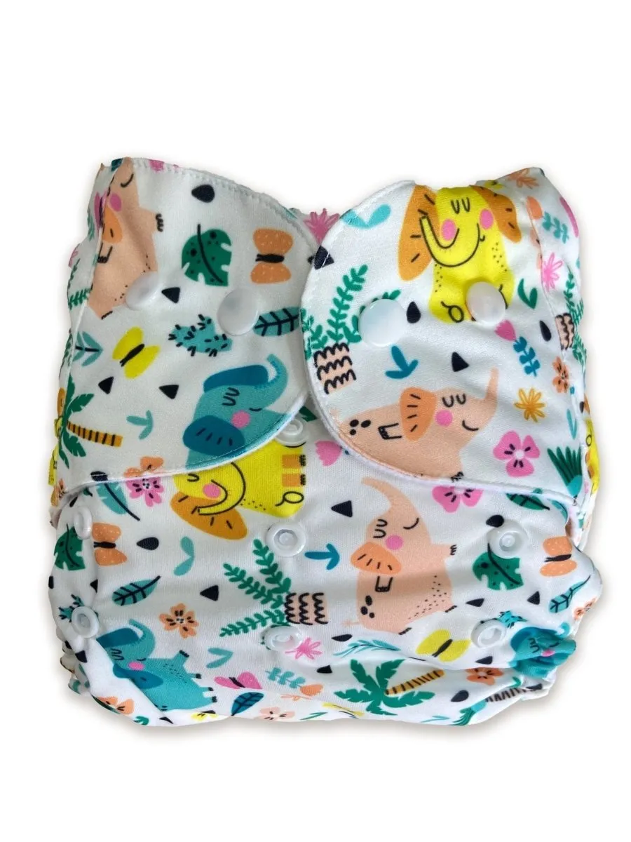 Combo of 5 Reusable Diapers - Option G