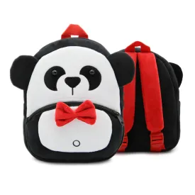 Cute children's backpack with panda pattern