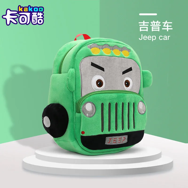 Cute Jeep Jack Children's Backpack