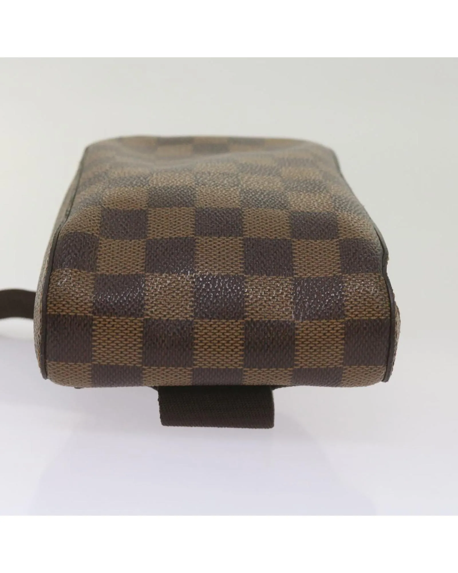 Damier Ebene Shoulder Bag with Adjustable Strap