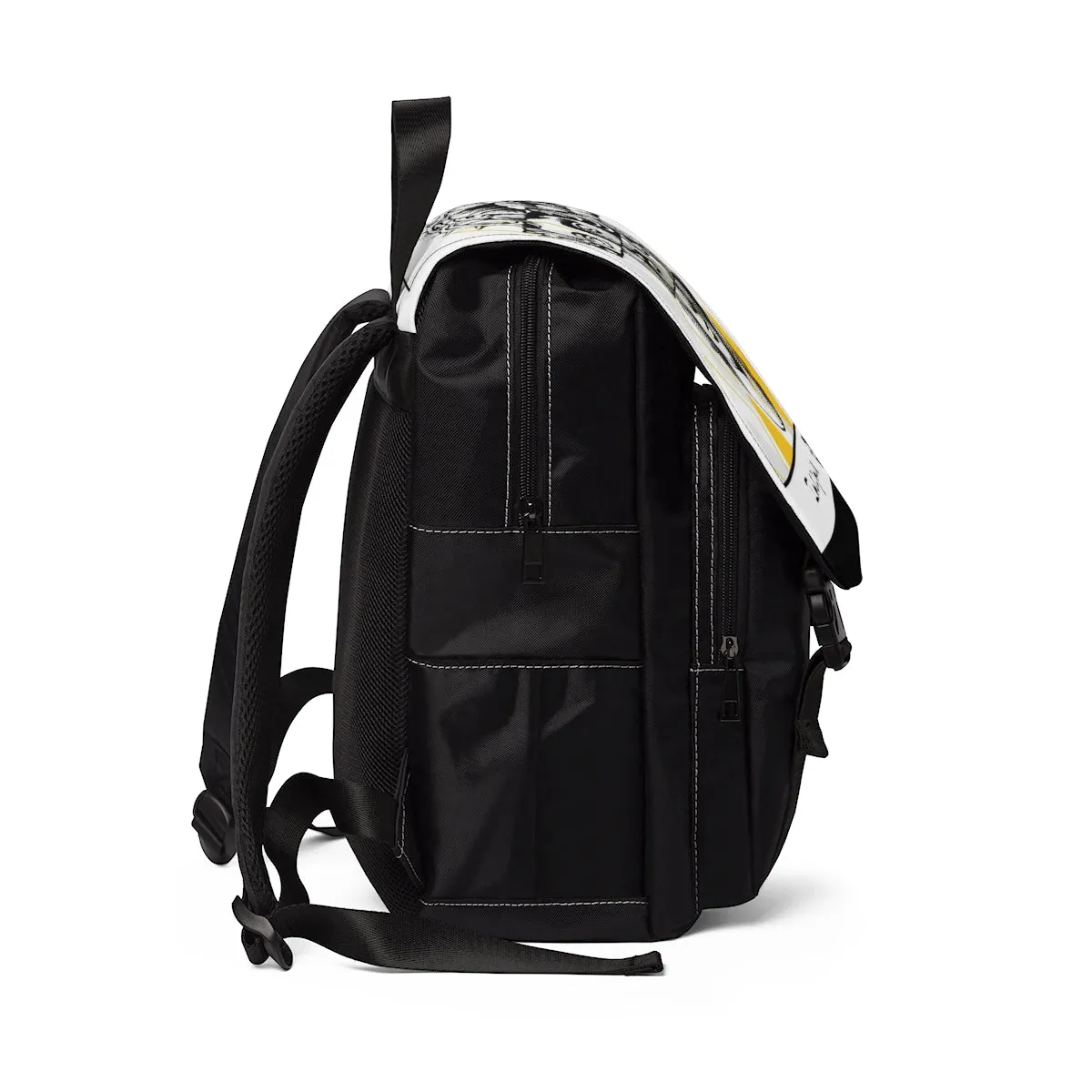 Deconstruction Unisex Casual Shoulder Backpack by Insignia