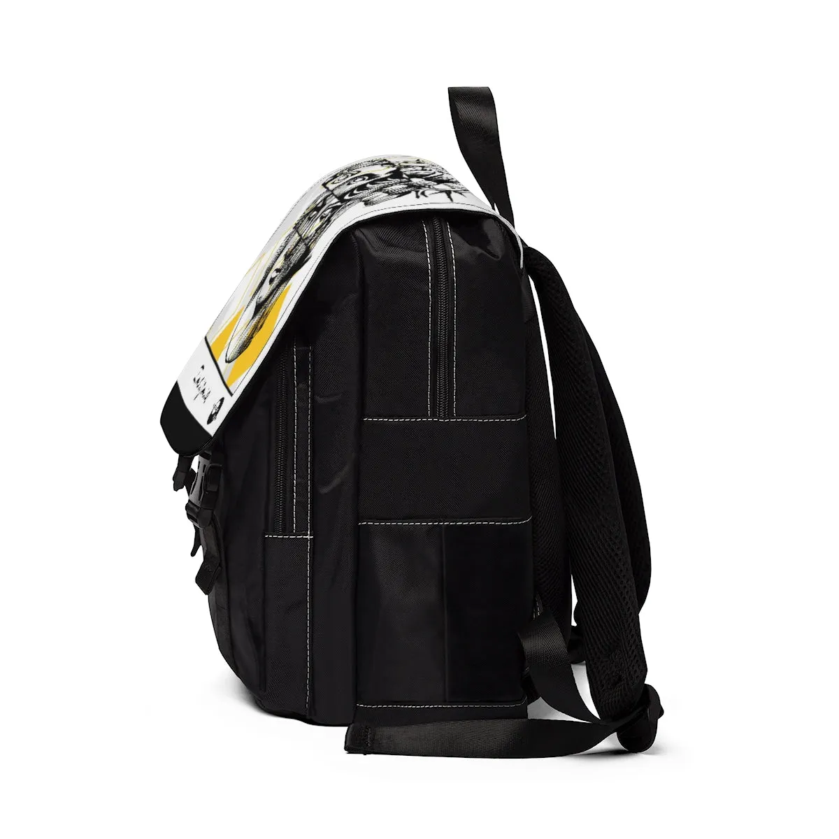 Deconstruction Unisex Casual Shoulder Backpack by Insignia