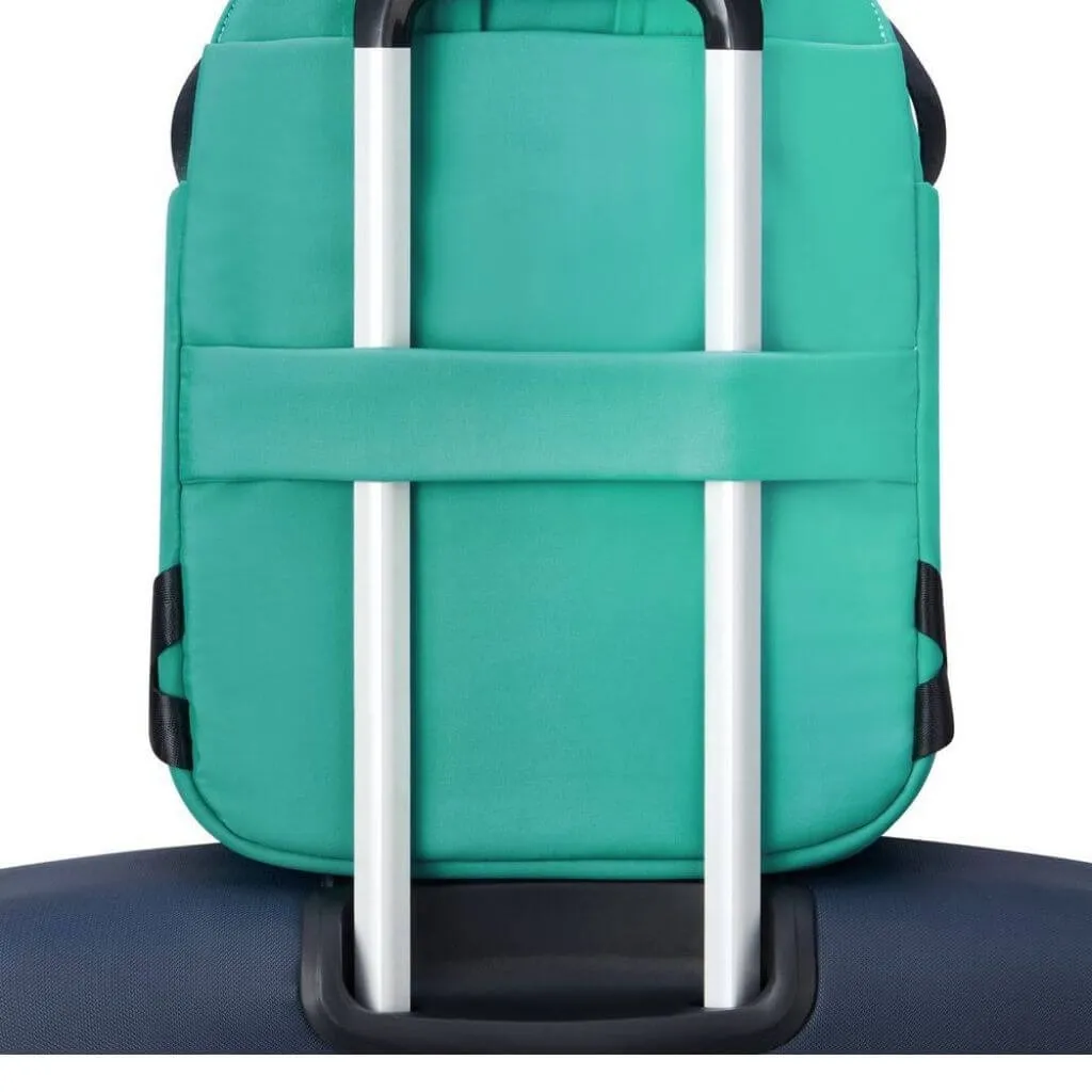 Delsey Securstyle 13.3” Laptop Backpack - Mint