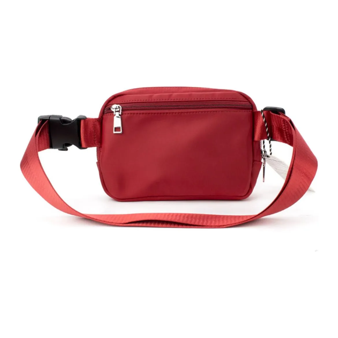 Dixie Nylon Belt/Crossbody Bag - Ruby Red