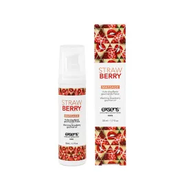 Exsens Strawberry Warming Massage Oil