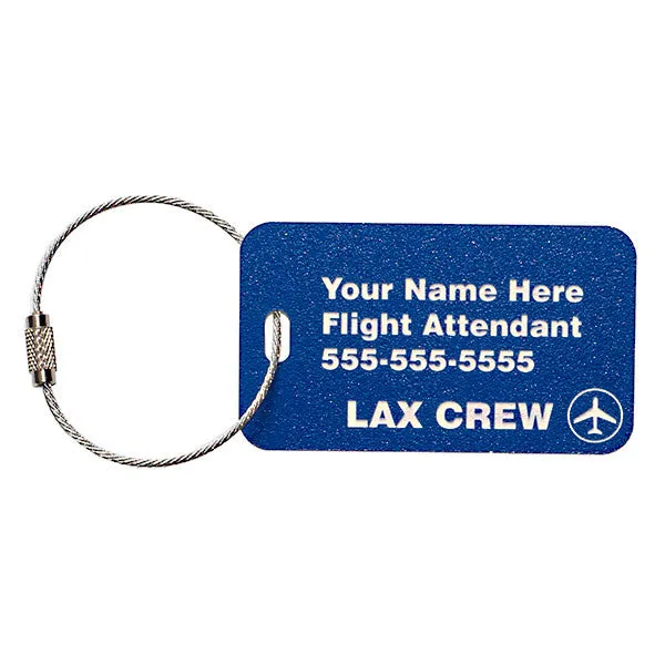 Flight Crew Luggage Tag