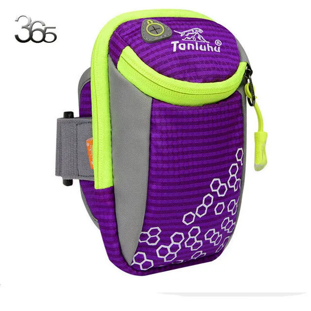 Free Shipping Big  Size:4x9x16cm Nice New Wrist Pouch Cell Phone Nylon Arm Bag Armband Wrist Belt Bag Pack