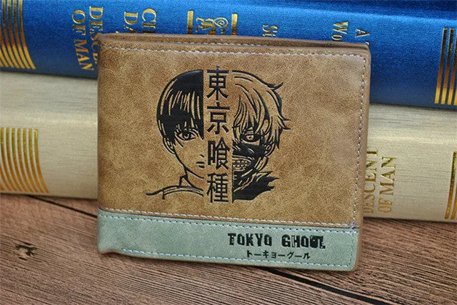 FVIP Japanese Anime Poke/ Death Note/ Attack on Titan/ One Piece/ Overwatch Wallet With Coin Pocket Zipper Poucht Billetera