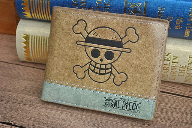 FVIP Japanese Anime Poke/ Death Note/ Attack on Titan/ One Piece/ Overwatch Wallet With Coin Pocket Zipper Poucht Billetera