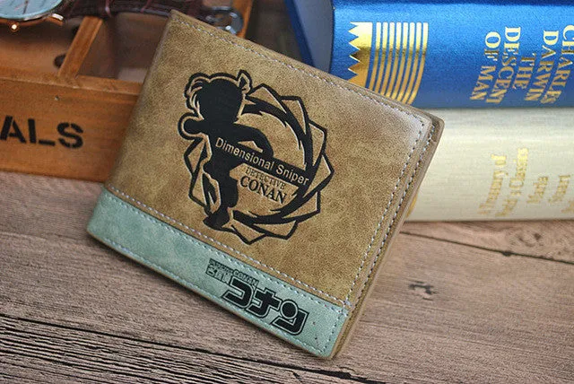 FVIP Japanese Anime Poke/ Death Note/ Attack on Titan/ One Piece/ Overwatch Wallet With Coin Pocket Zipper Poucht Billetera