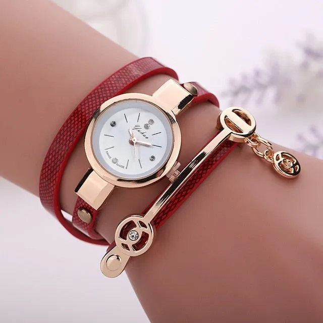 Gold Casual Wristwatch Pro