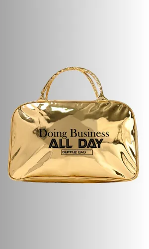 Golden Business Bag | By Duffle Bag