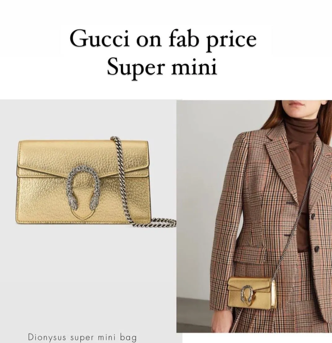 Gucci dionysus mini bag