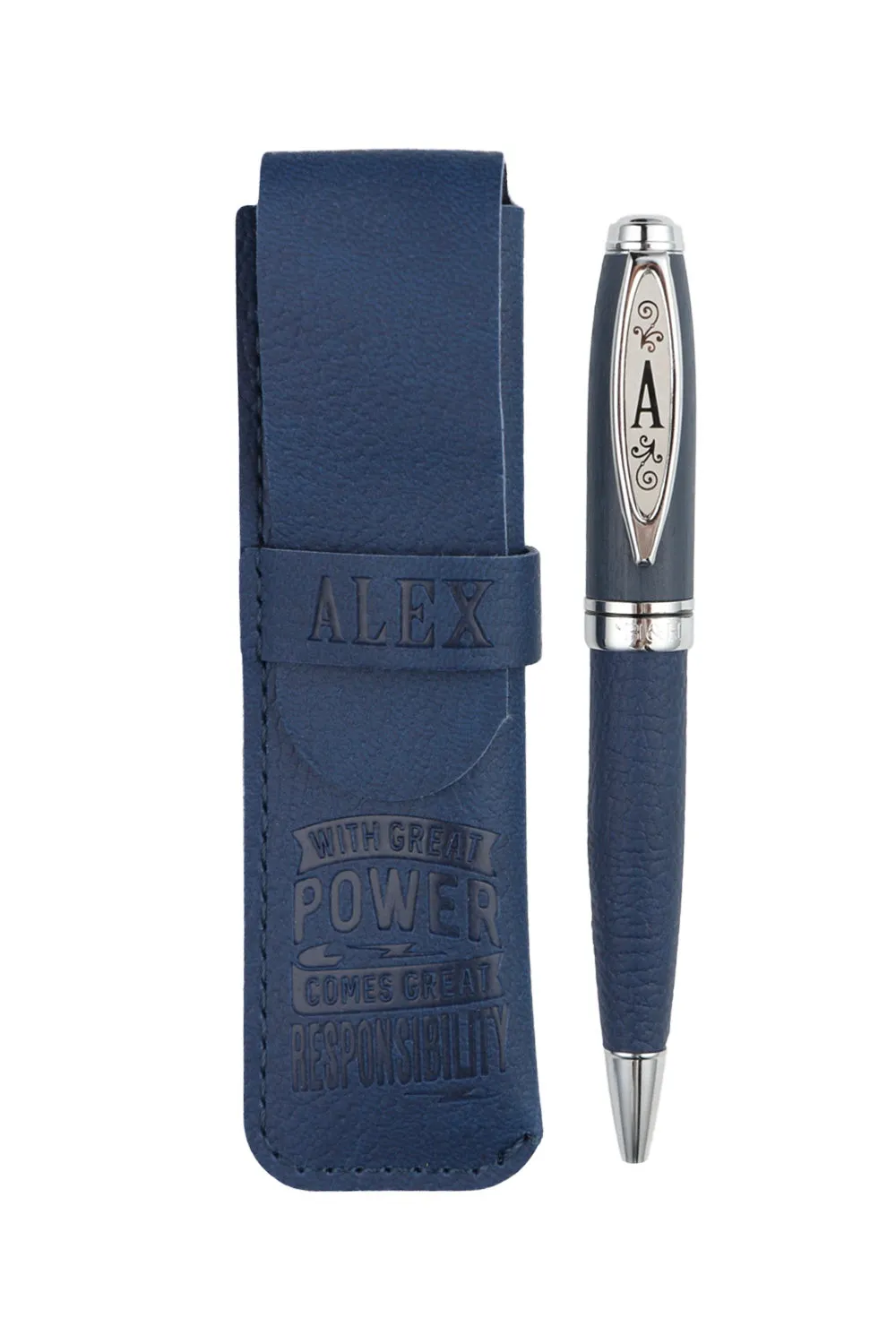 History & Heraldry Personalised Bamboo Signature Pens - Alex