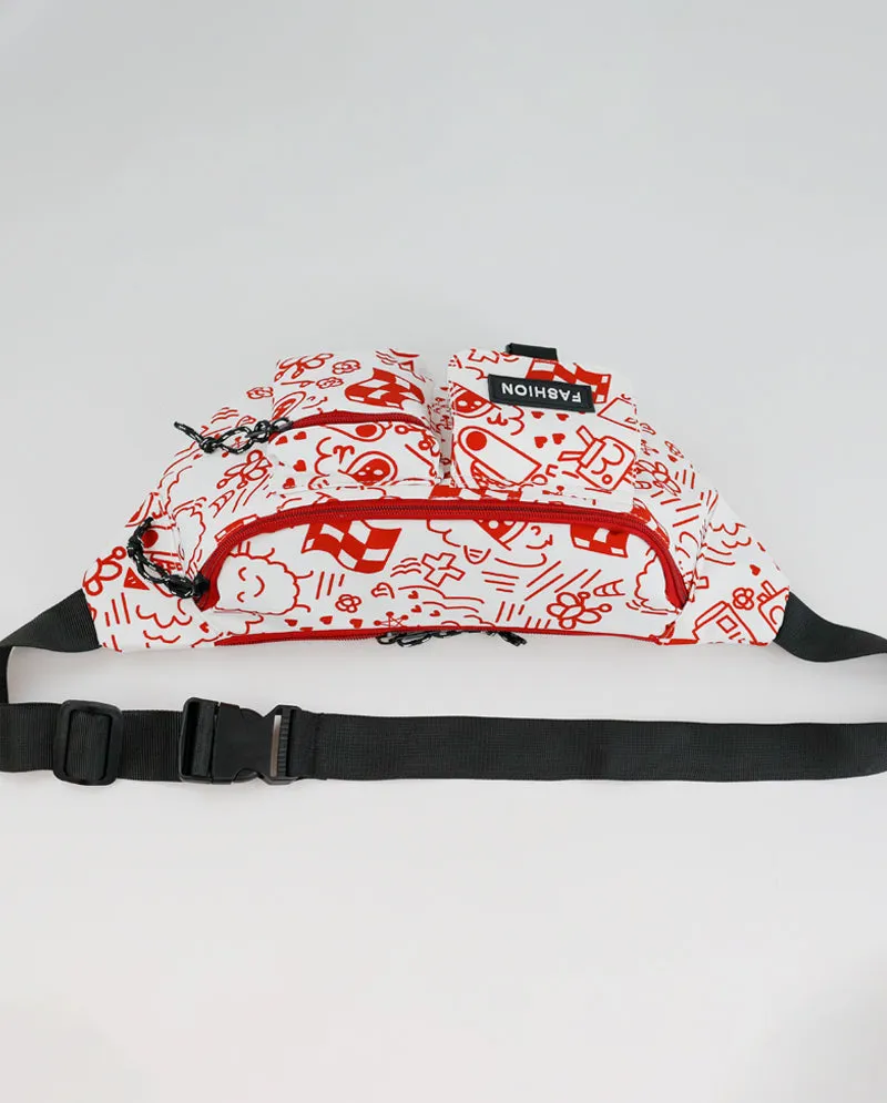 ICY - Fashion Graffiti Hip Sack Sling Bag