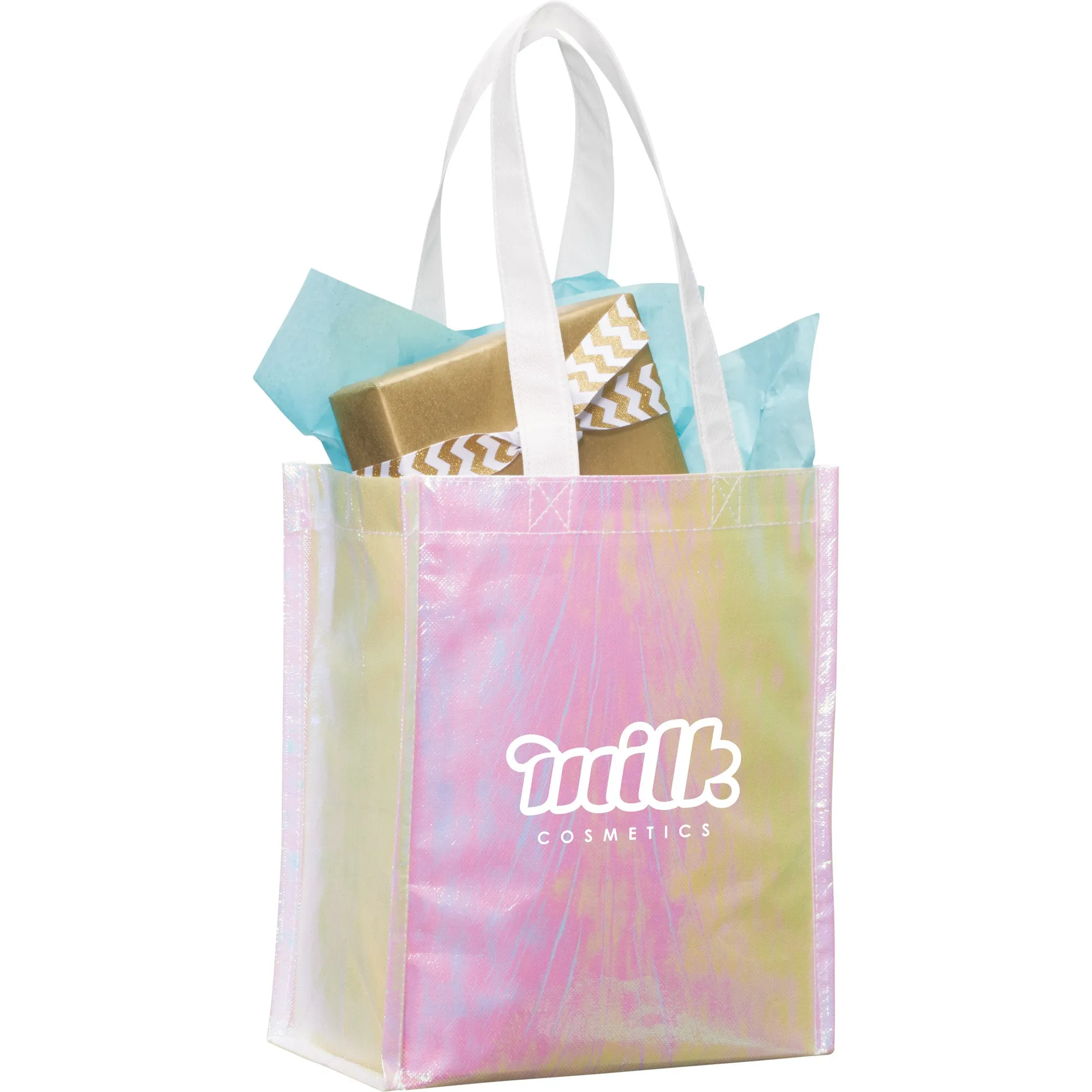 Iridescent Non-Woven Gift Tote