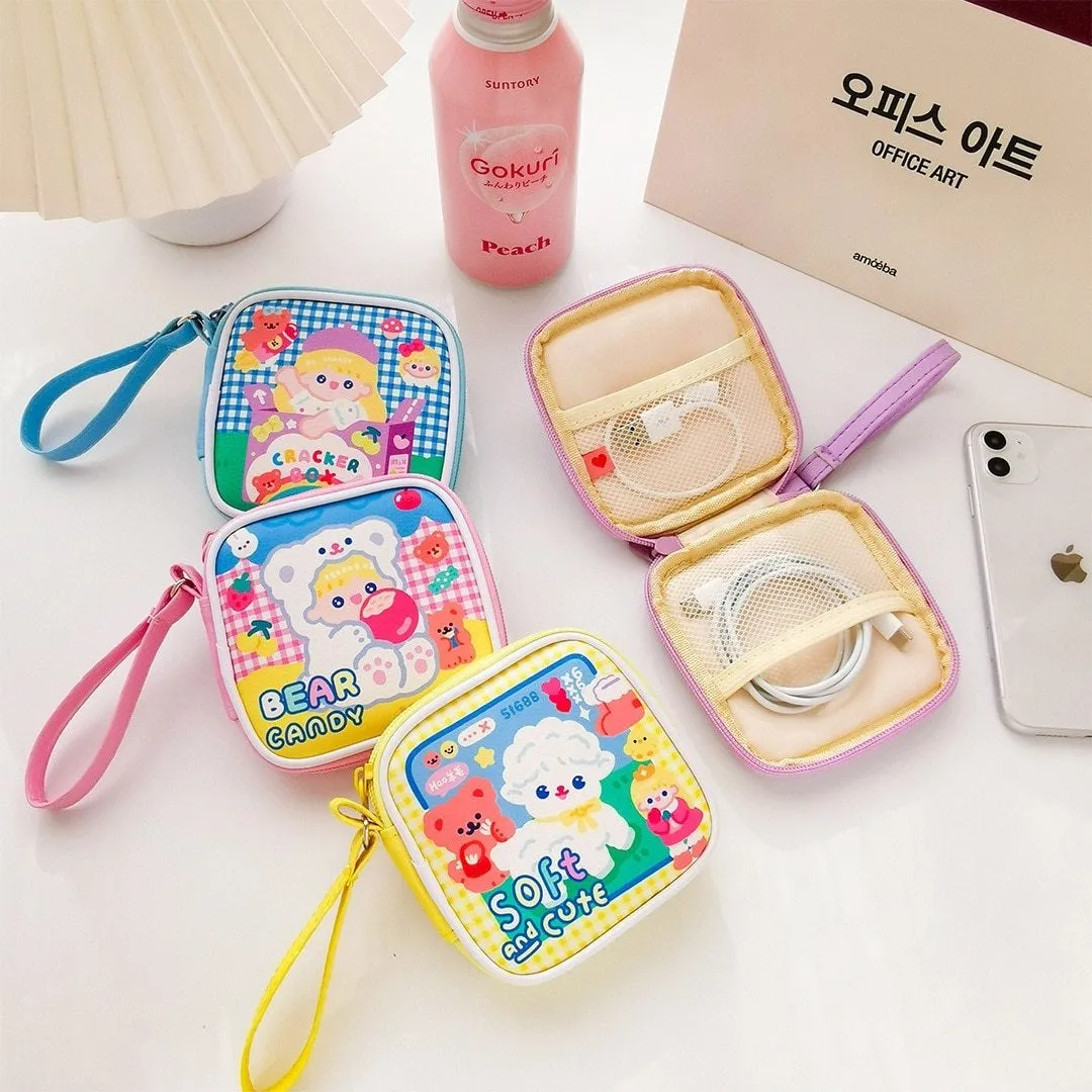 Kawaii Charger Carrying Case