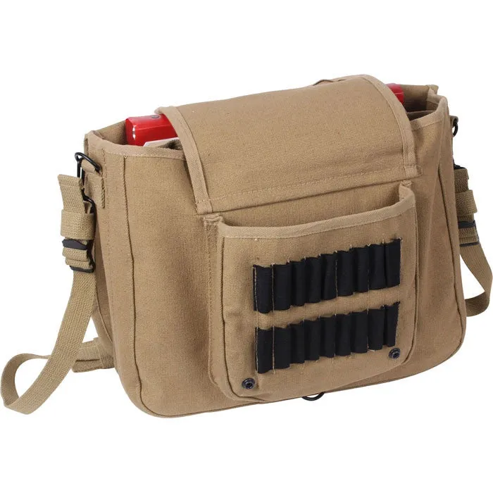 Khaki - Israeli Paratrooper Shoulder Bag with Emblem