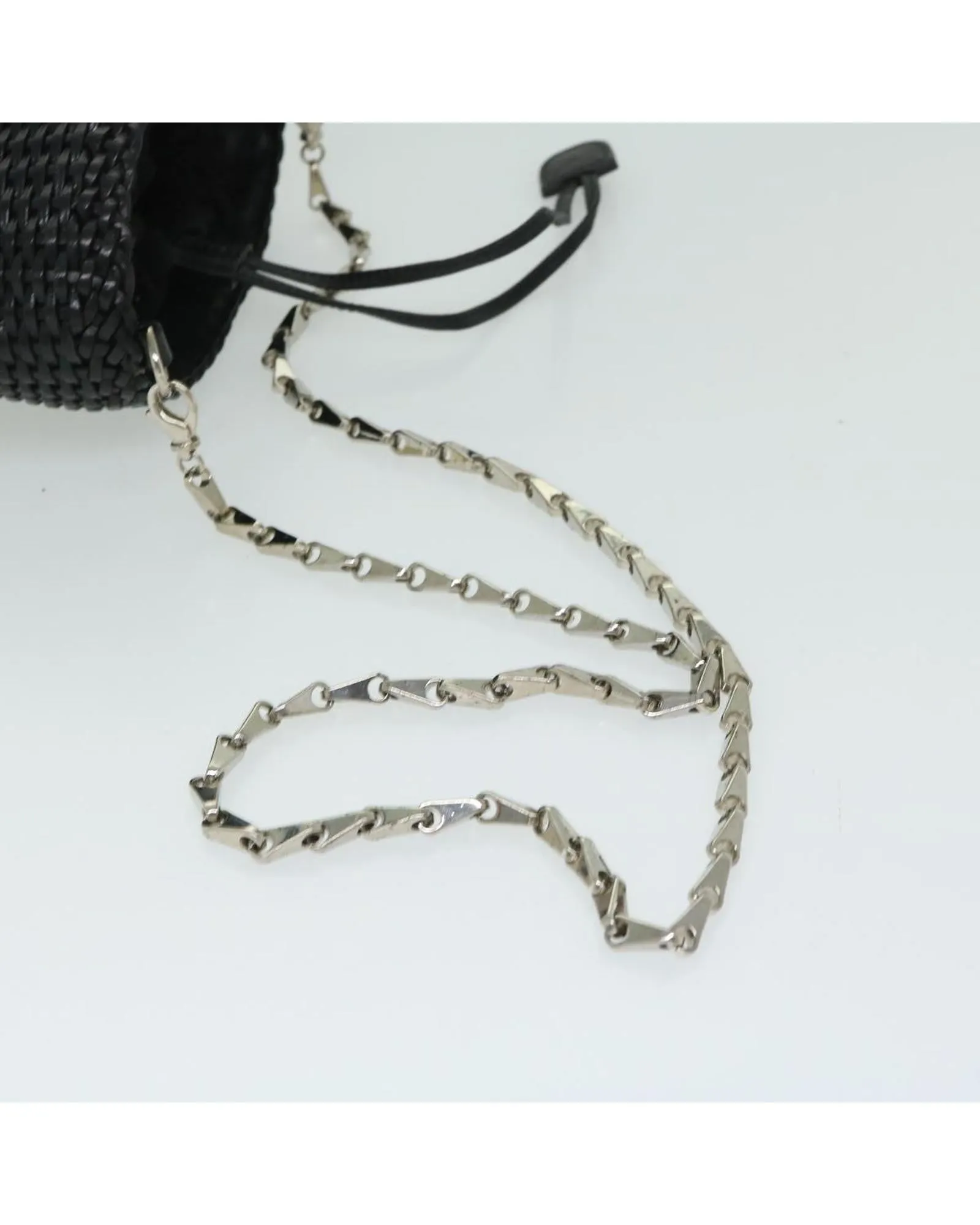 Leather Chain Shoulder Bag with Authentic GUCCI Design