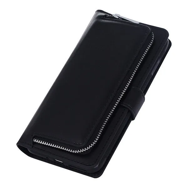 Leather Flip For Iphone 7 6 6s Plus Cover 2 in 1 Multifunction Wallet Case For Samsung Galaxy S5 S6 S7 edge S8 Plus Phone bag