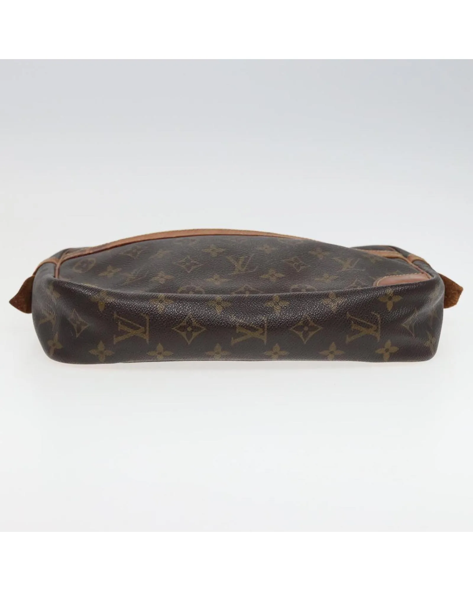 Monogram Canvas Clutch Bag with Iconic Design