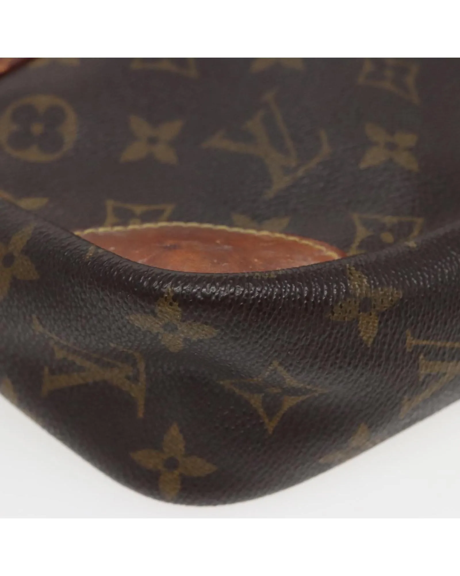 Monogram Canvas Clutch Bag with Iconic Design