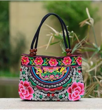 New Coming Fashion  Women' handbag!New nice Embroidered Lady bags national trend handbag embroidered embroidery Lady carry bag