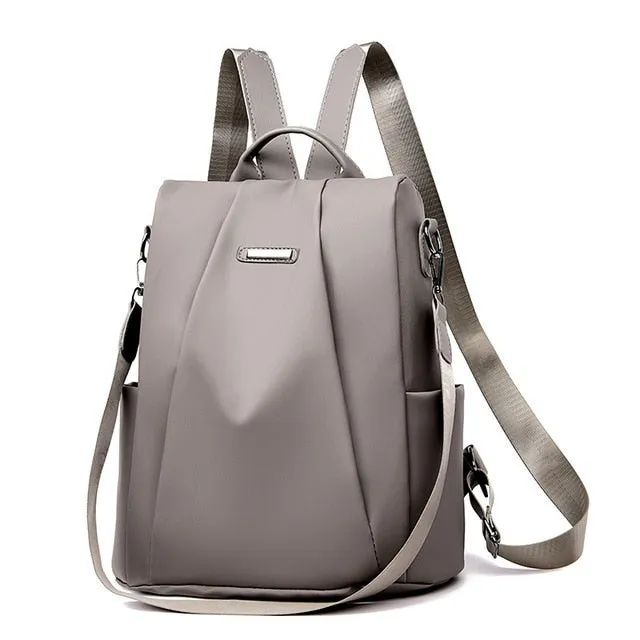 Oxford Style Backpack/Shoulder Bag