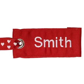 Red Luggage Tag