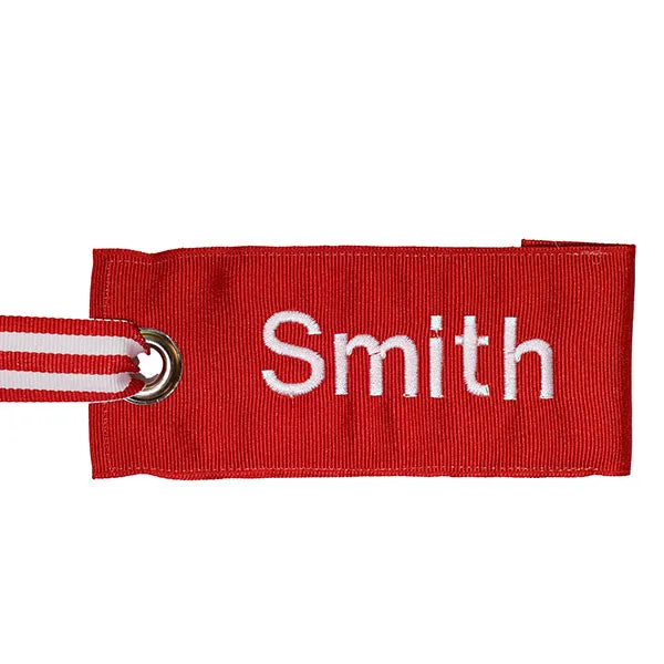 Red Luggage Tag