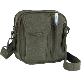 Sage Green - Military Excursion Organizer Shoulder Bag