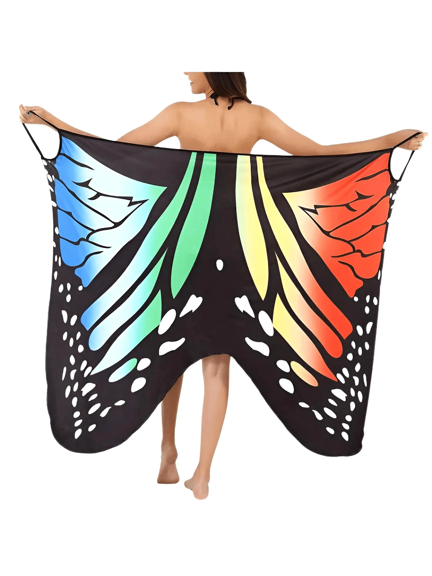 Sexy Butterfly Cover Up Women's Sarong Wrap Skirt Beachwear