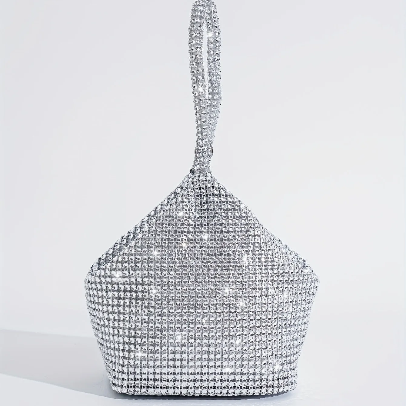 Sparkling Rhinestone Evening Bag Perfect Prom  Wedding Accessory