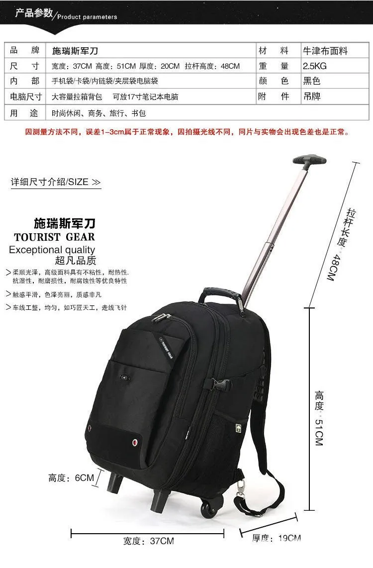 Sport Outdoor European style Swagger Bag Backpack for Business