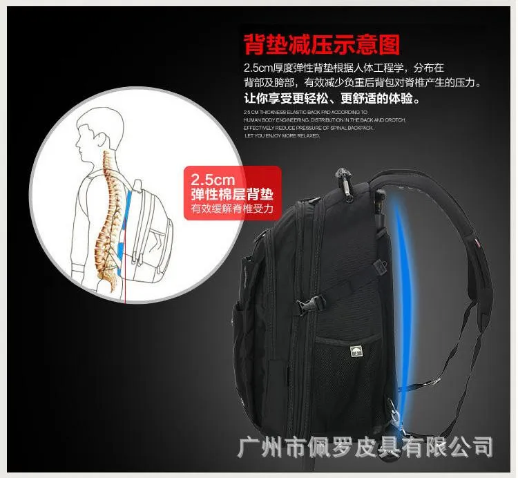 Sport Outdoor European style Swagger Bag Backpack for Business