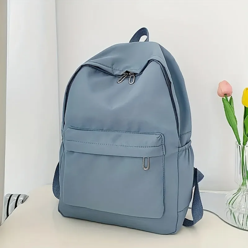 Stylish Mini Casual Schoolbag Simple  Spacious Travel Backpack